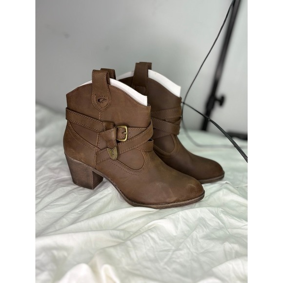 NWT Brown rocket dog ankle western  boots size 11 - Picture 2 of 8